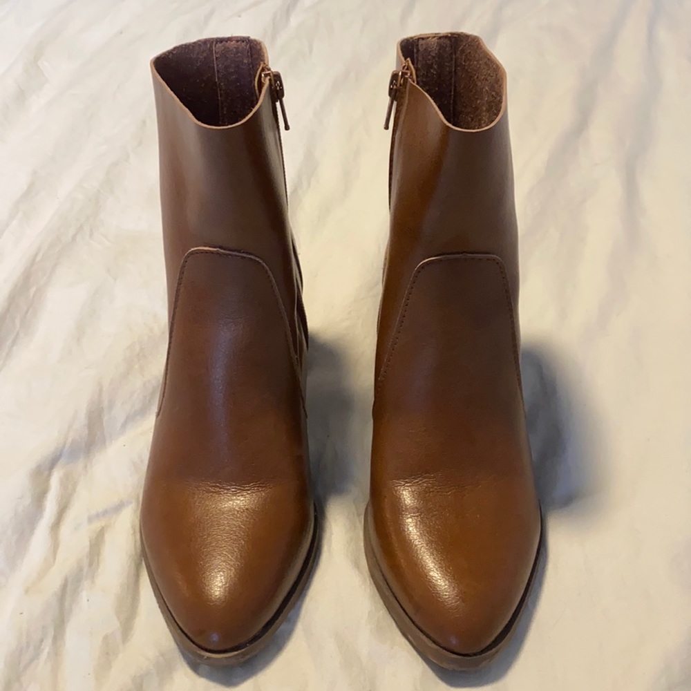 Brown booties